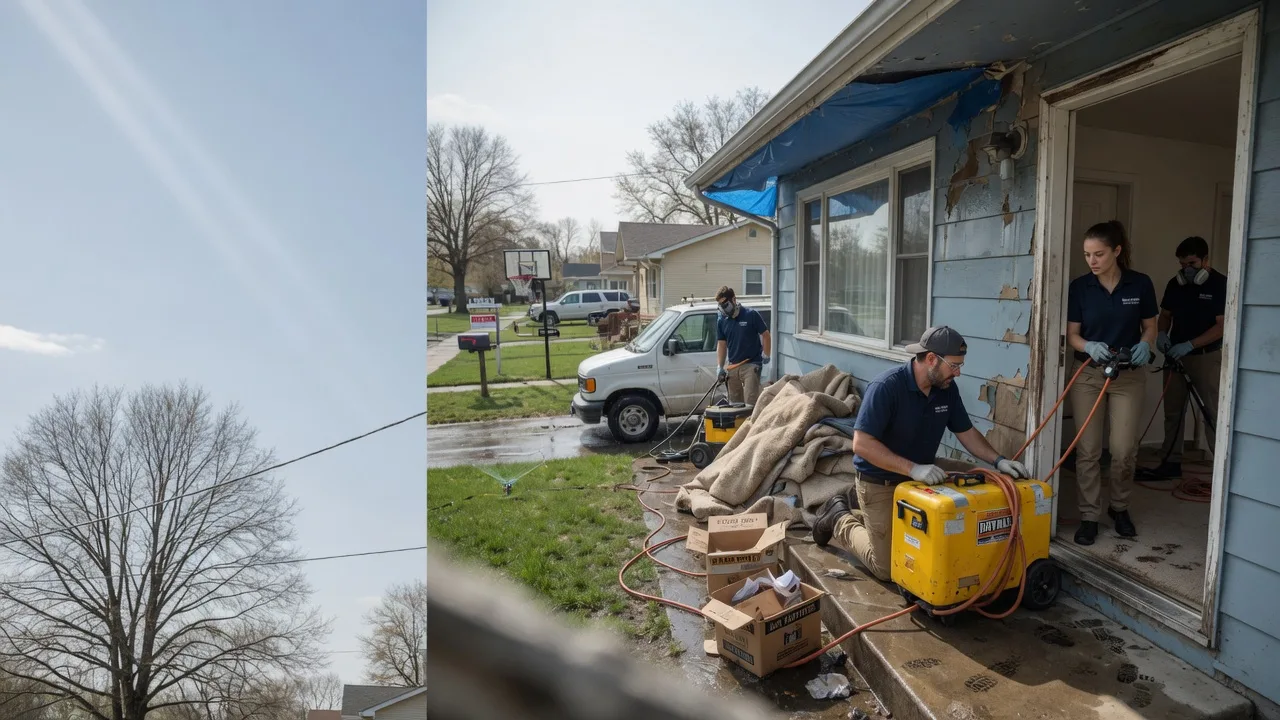 Basement Flood Cleanup in Springville, PA near me